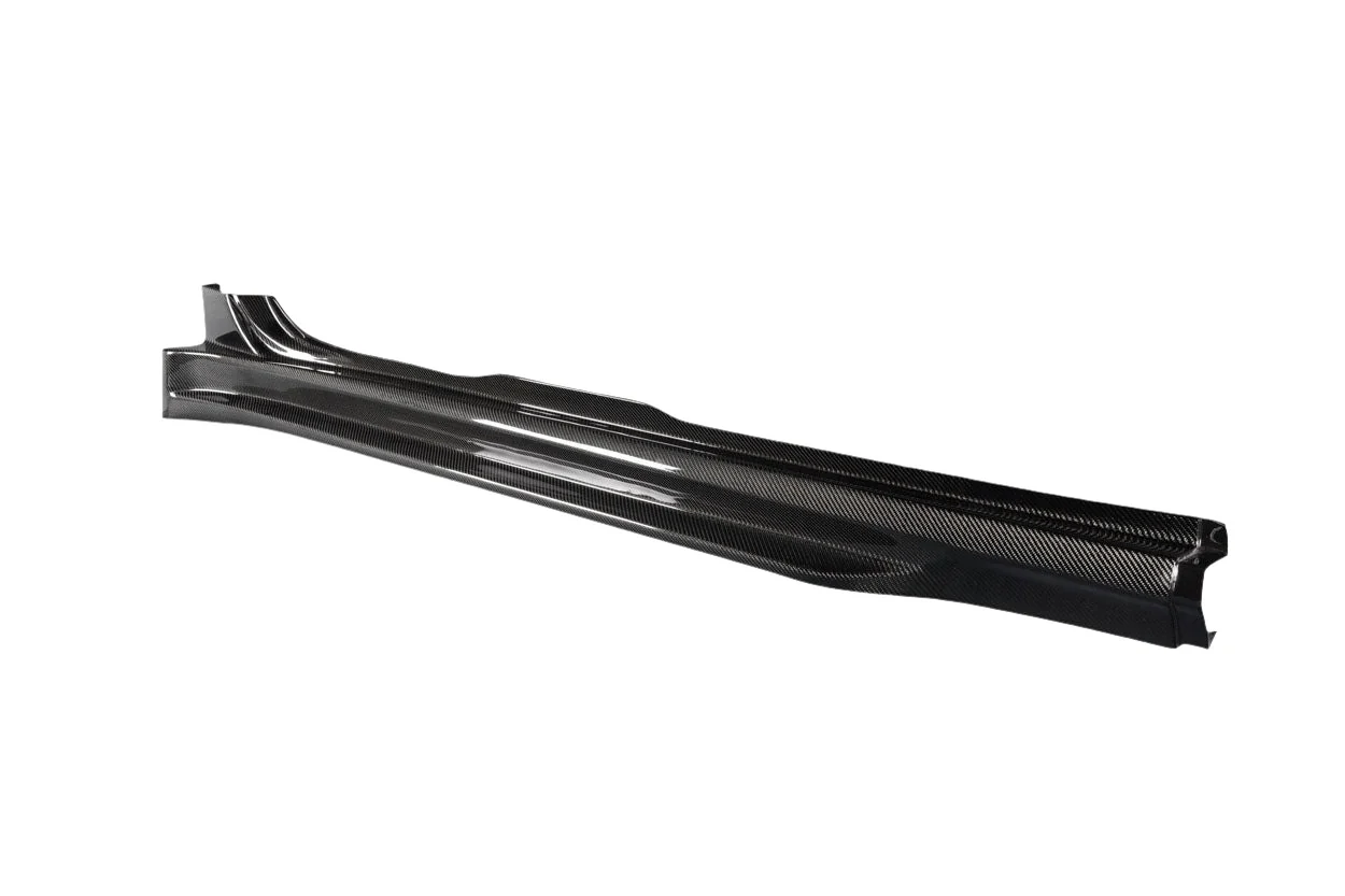 Subaru WRX STI (2015-2021) Carbon Fiber VRS Wide Body Side Skirt Rocker Panels - Image 5