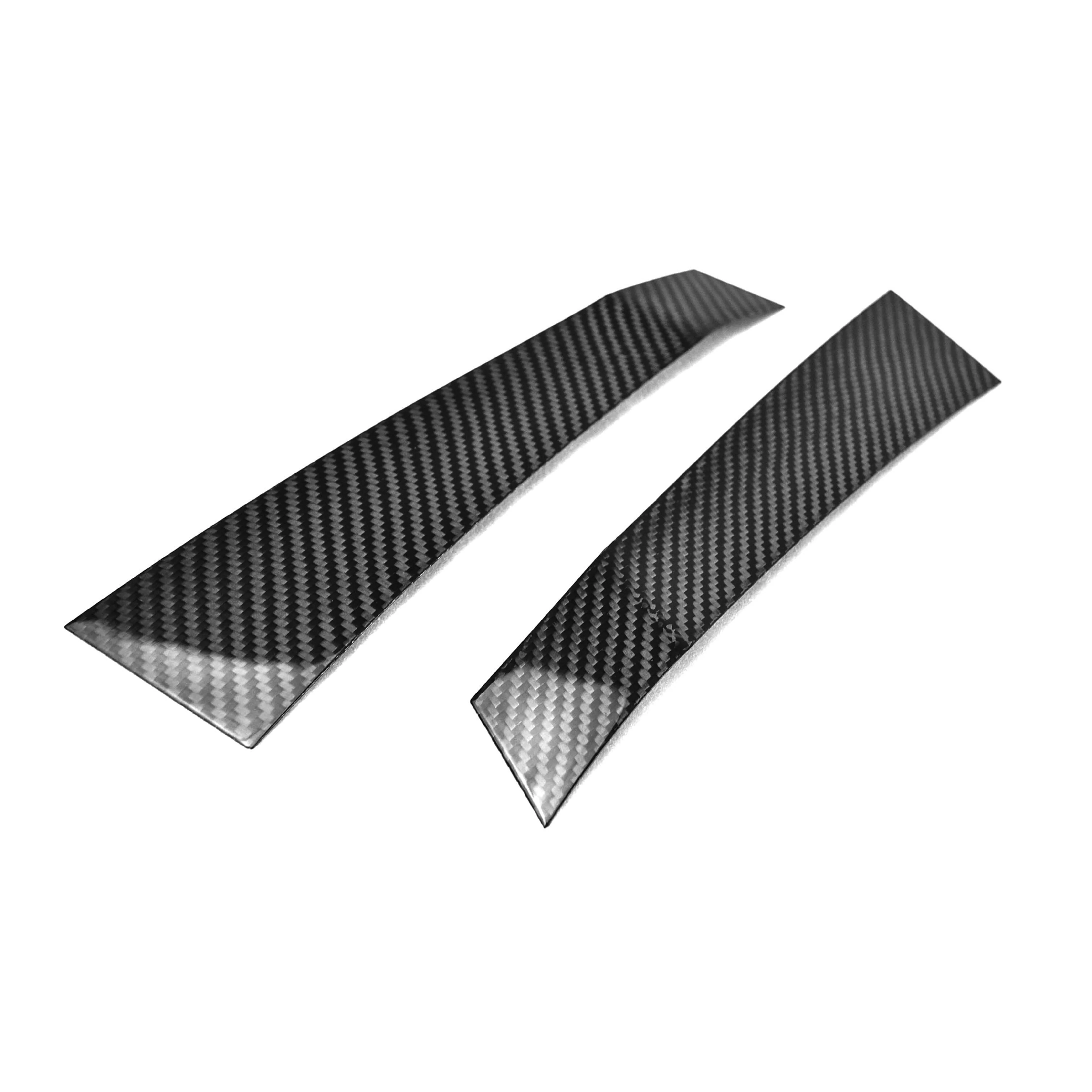 Subaru WRX STI (2015-2021) Tanso Carbon Fiber Fender Side Vent Covers (Gloss Finish)