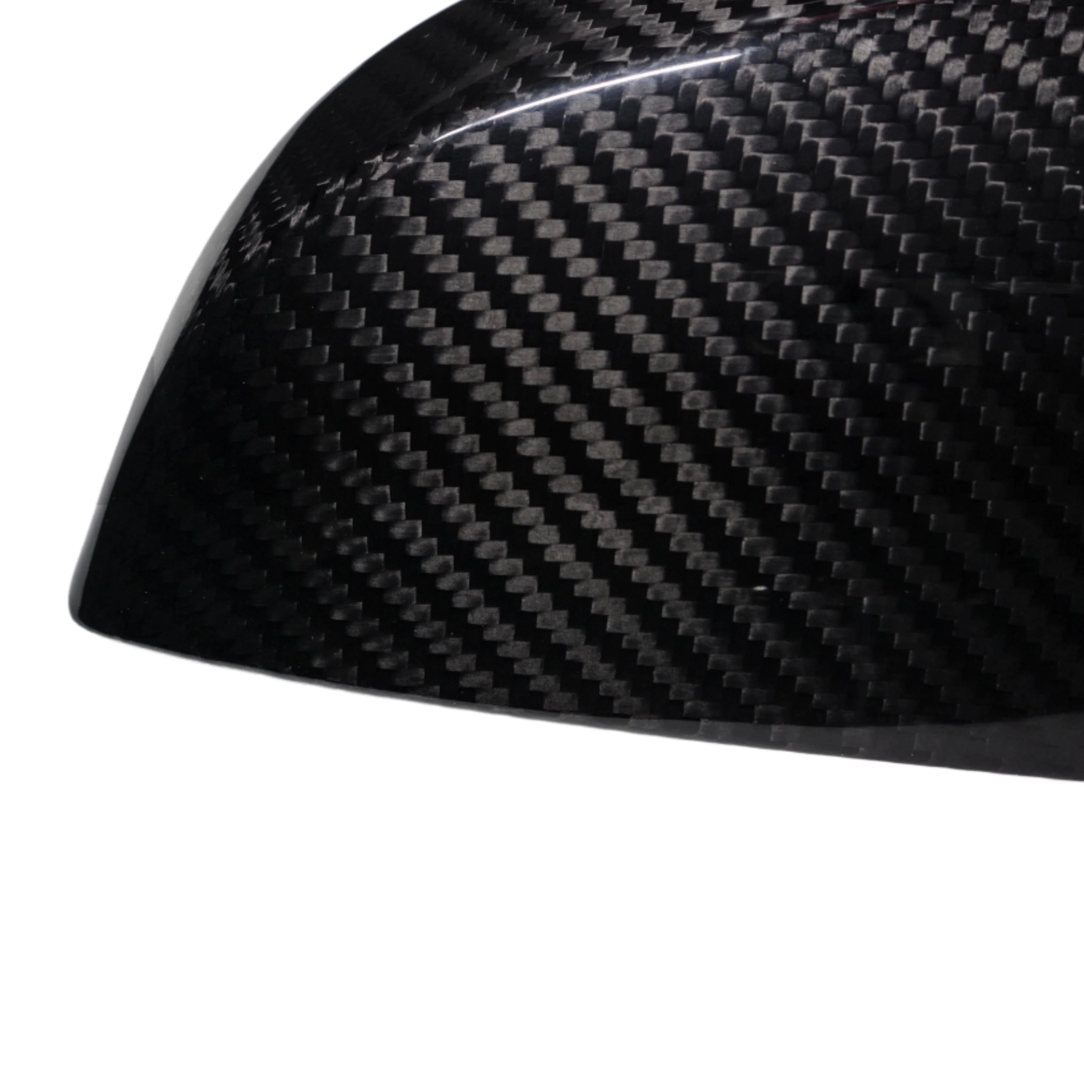 Subaru WRX STI (2015-2021) Tanso Dry Carbon Fiber Side Mirror with Turn Signal Cut-Out - Image 4