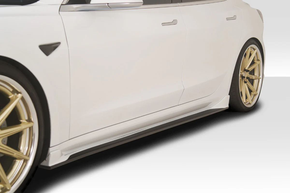 Tesla Model 3 (2018-2023) GT Concept Side Skirt Rocker Panels - Image 8
