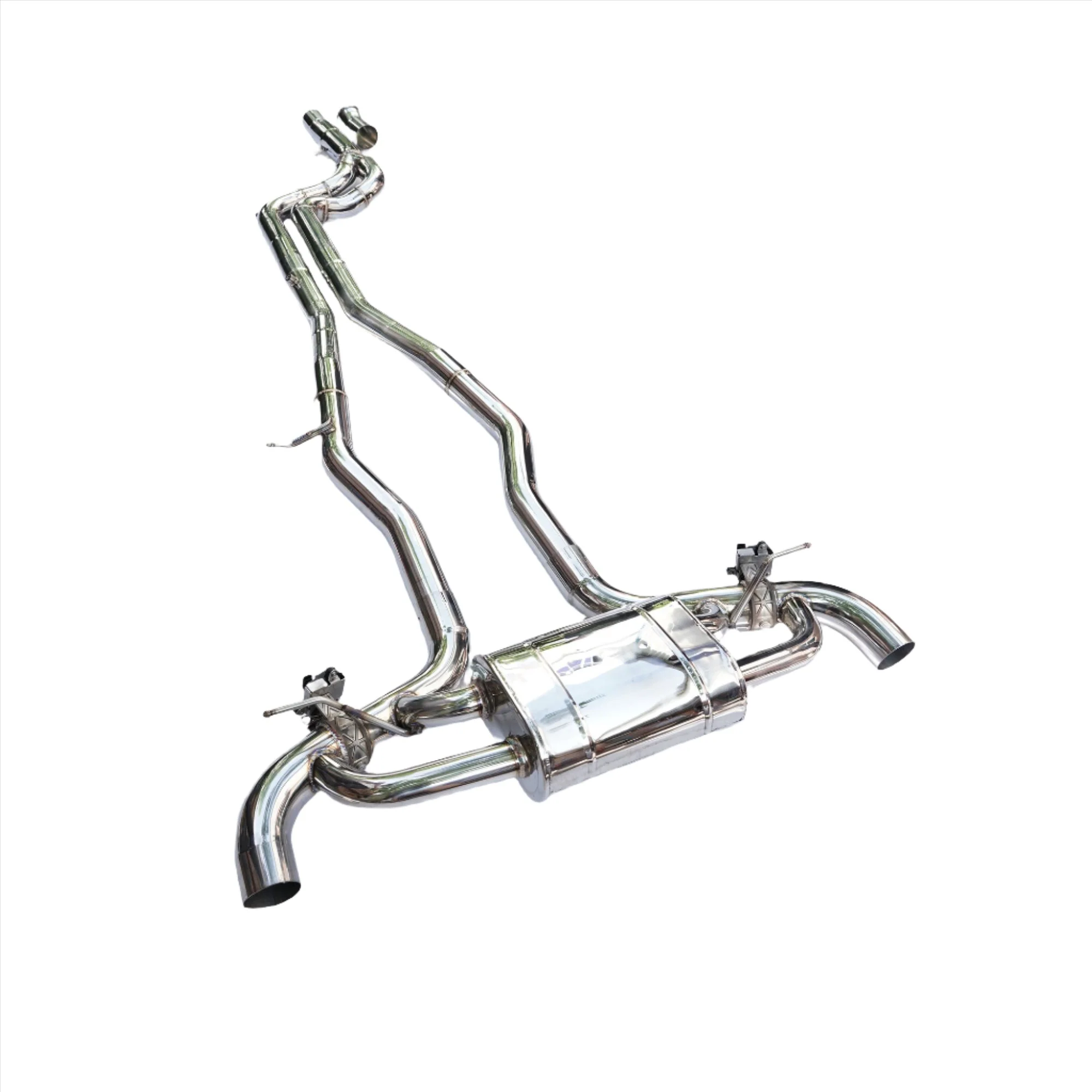Toyota Supra A90 304SS Catback Exhaust with Valve - Image 2