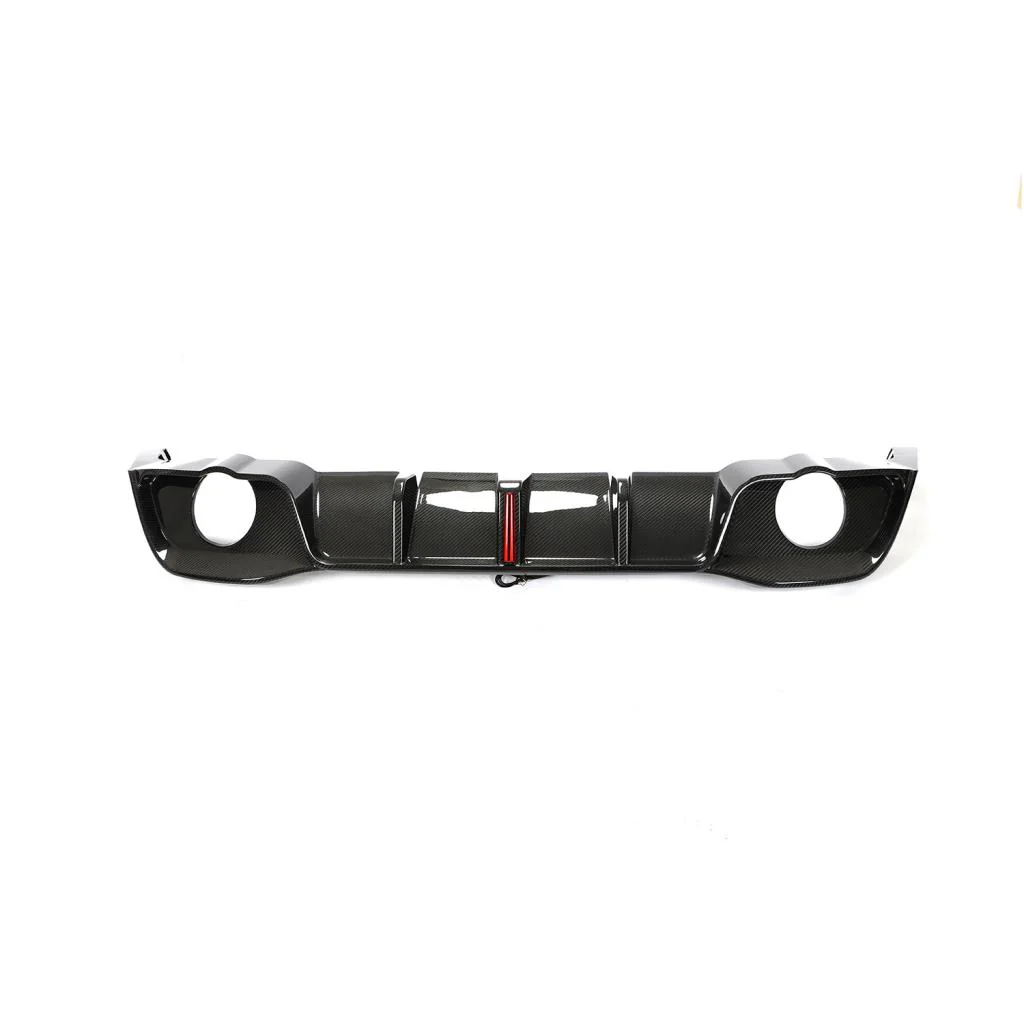 Volkswagen Golf GTi MK8 Dry Carbon Fiber Rear Diffuser - Image 3