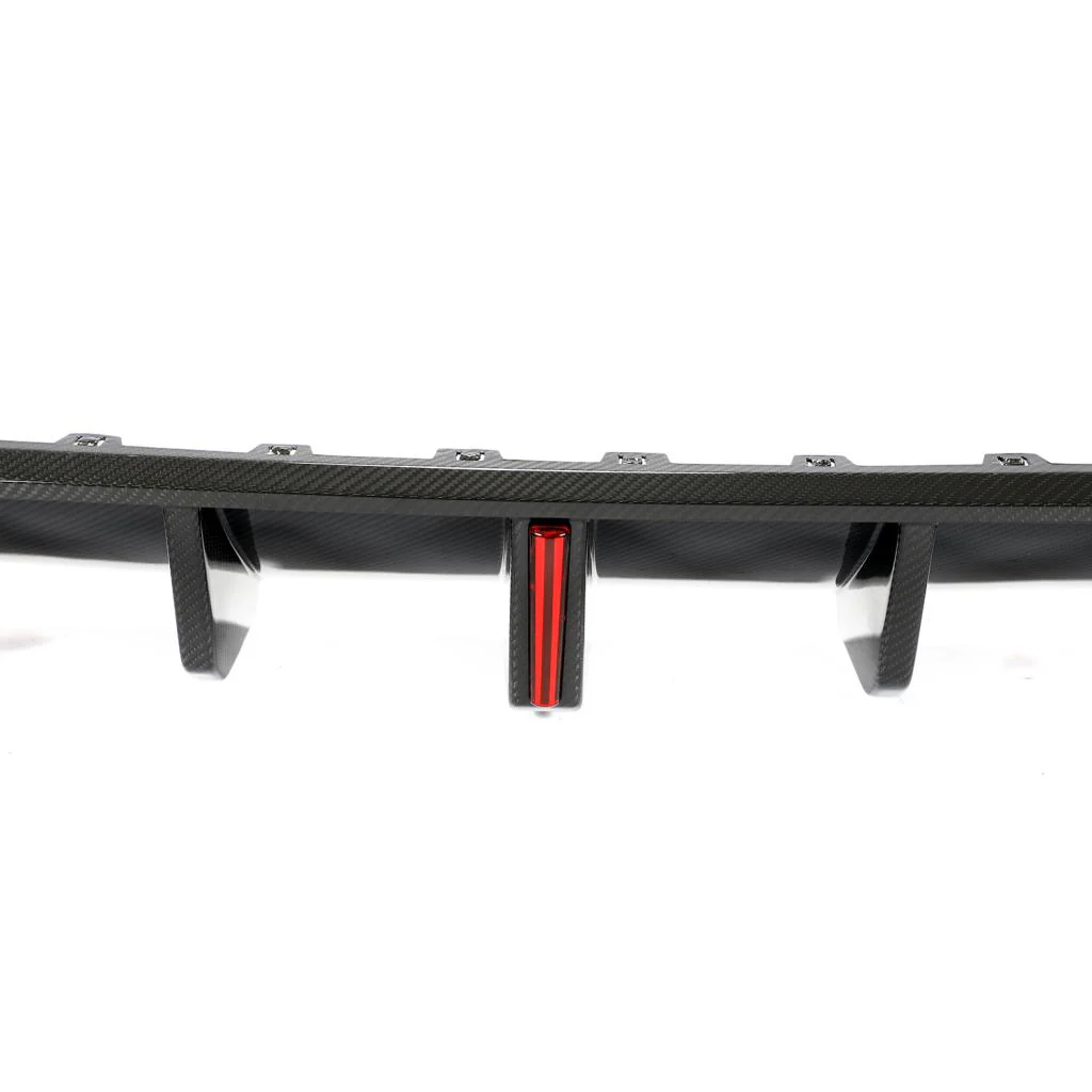 Volkswagen Golf GTi MK8 Dry Carbon Fiber Rear Diffuser - Image 9