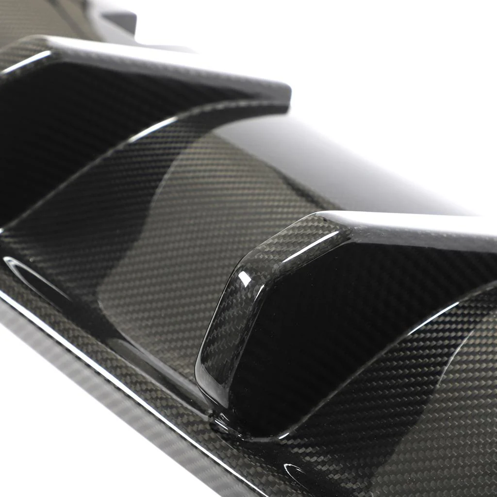 Volkswagen Golf R MK8 Dry Carbon Fiber Rear Diffuser - Image 10